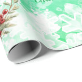 Weihnachtshändler Geschenkpapier (Rolleneckpunkt)