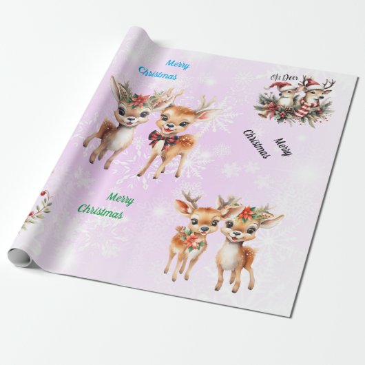 Weihnachtshändler Geschenkpapier (Ungerollt)