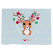 Weihnachtshändler Große Geschenktüte (Vorderseite)