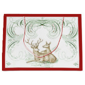 Weihnachtshändler Große Geschenktüte (Vorderseite)