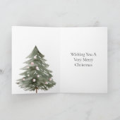 Weihnachtshändler Karte (Innenseite)