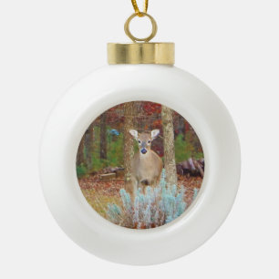 Weihnachtshändler Keramik Kugel-Ornament