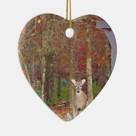 Weihnachtshändler Keramikornament (Rechts)