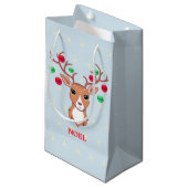 Weihnachtshändler Kleine Geschenktüte (Vorderseite Schrägansicht)