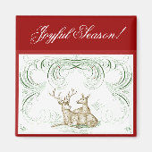 Weihnachtshändler Magnet (Vorne)