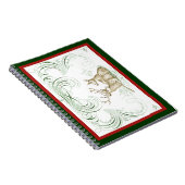 Weihnachtshändler Notizblock (Rechte Seite)