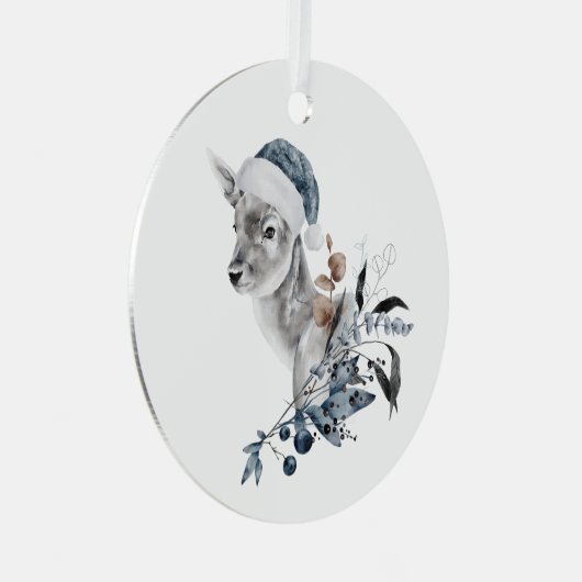 Weihnachtshändler Ornament Aus Metall (Vorderseite Rechts)