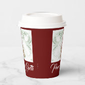 Weihnachtshändler Pappbecher (Links)