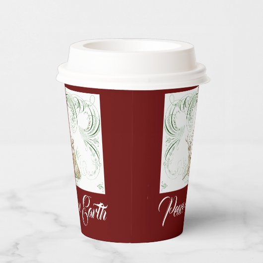 Weihnachtshändler Pappbecher (Rechts)