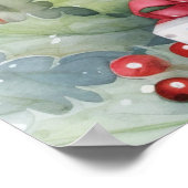 Weihnachtshändler-Poster Poster (Ecke)