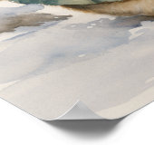 Weihnachtshändler-Poster Poster (Ecke)