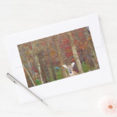 Weihnachtshändler Rechteckiger Aufkleber (Umschlag)