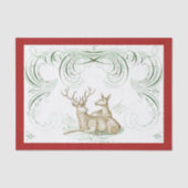 Weihnachtshändler Seidenpapier (Vorderseite)