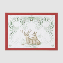 Weihnachtshändler Seidenpapier