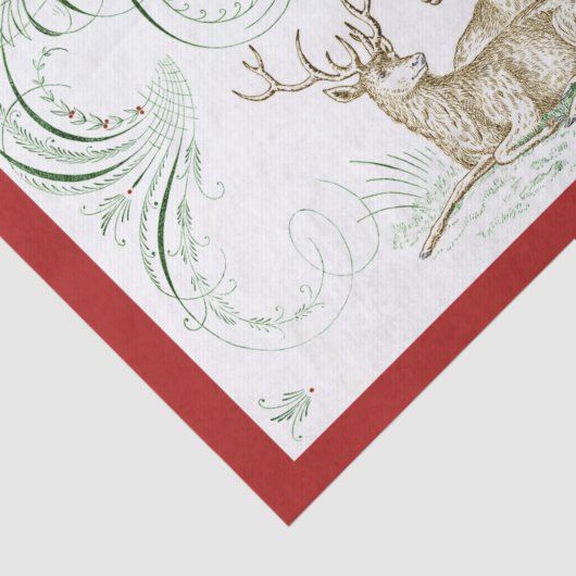 Weihnachtshändler Seidenpapier (Ausschnitt)