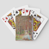 Weihnachtshändler Spielkarten (Rückseite)