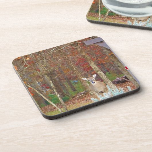 Weihnachtshändler Untersetzer (Linke Seite)