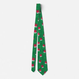 Weihnachtshandschuh Weihnachtszeit-Krawatte Krawatte