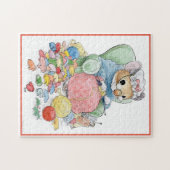 Weihnachtshandschuhe, die Mäusepuzzlespiel Puzzle (Horizontal)