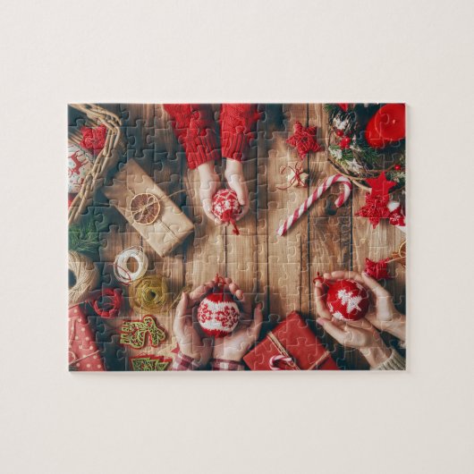 Weihnachtshandschuhe Jigsaw Puzzle (Horizontal)