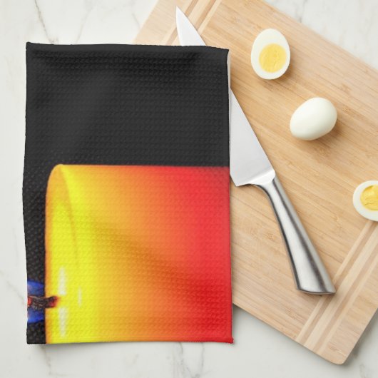 Weihnachtshandtuch Geschirrtuch (Viertel Falte)