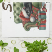 Weihnachtshandtuch Geschirrtuch (Gefaltet)