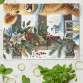 Weihnachtshandtuch Geschirrtuch (Gefaltet)