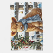 Weihnachtshandtuch Geschirrtuch (Vertikal)