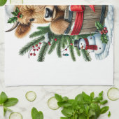Weihnachtshandtuch Geschirrtuch (Gefaltet)