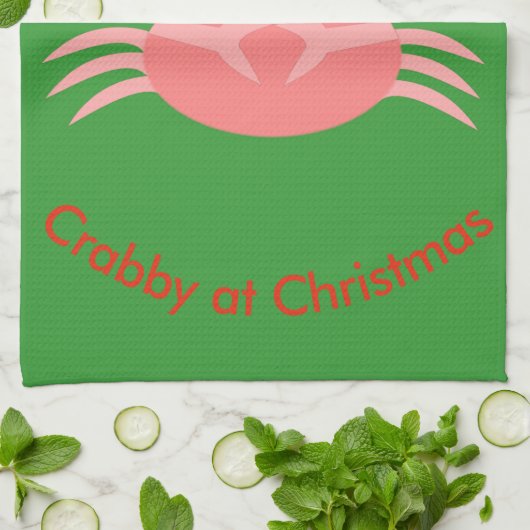 Weihnachtshandtuch Geschirrtuch (Gefaltet)