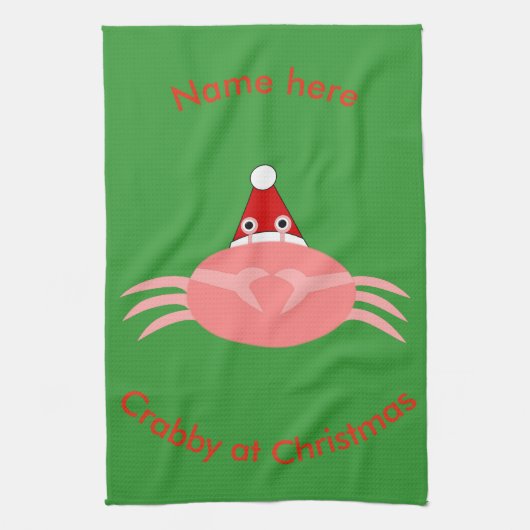 Weihnachtshandtuch Geschirrtuch (Vertikal)