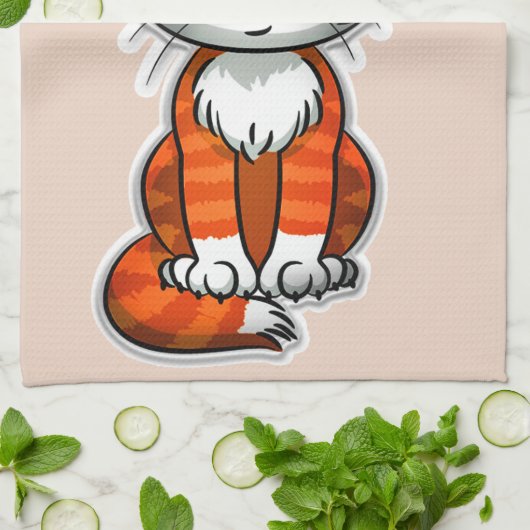 Weihnachtshandtuch Geschirrtuch (Gefaltet)