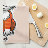 Weihnachtshandtuch Geschirrtuch (Viertel Falte)