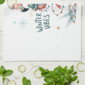 Weihnachtshandtuch Geschirrtuch (Gefaltet)