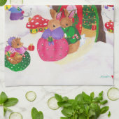 Weihnachtshandtuch Handtuch (Gefaltet)