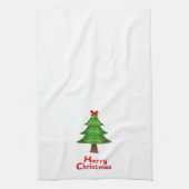 Weihnachtshandtuch mit Weihnachtsbaum Handtuch (Vertikal)