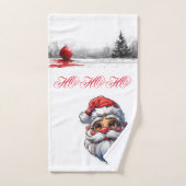 Weihnachtshandtuch-Set Badhandtuch Set (Handtuch)