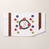 Weihnachtshandtuch-Set Badhandtuch Set (Handtuch)