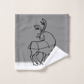 Weihnachtshandtuch Sets Personalisiert Urlaubstüch (Waschlappen)