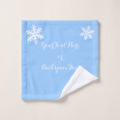 Weihnachtshandtuch Sets Personalisiert Urlaubstüch (Waschlappen)