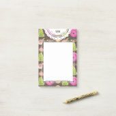 Weihnachtshandwasser-gefärbte Donut Erstgeschäft Post-it Klebezettel (Auf Schreibtisch)