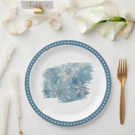 Weihnachtshandwerk Party Pappteller