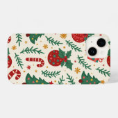 Weihnachtshandy iPhone Hülle (Rückseite (Horizontal))