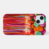 Weihnachtshandyhülle iPhone 15 Hülle (Rückseite (Horizontal))