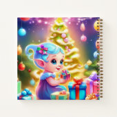 WeihnachtsHardcover Notizblock (Rückseite)