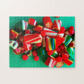 Weihnachtsharte Bonbons Puzzle (Horizontal)