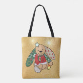 Weihnachtshase Tasche (Rückseite)