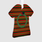 Weihnachtshässliche Strickjackeverzierung Ornament (Vorderseite)