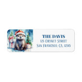 WeihnachtsHat festes Otter (Vorne)