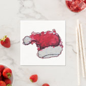 WeihnachtsHat Serviette (Beispiel)